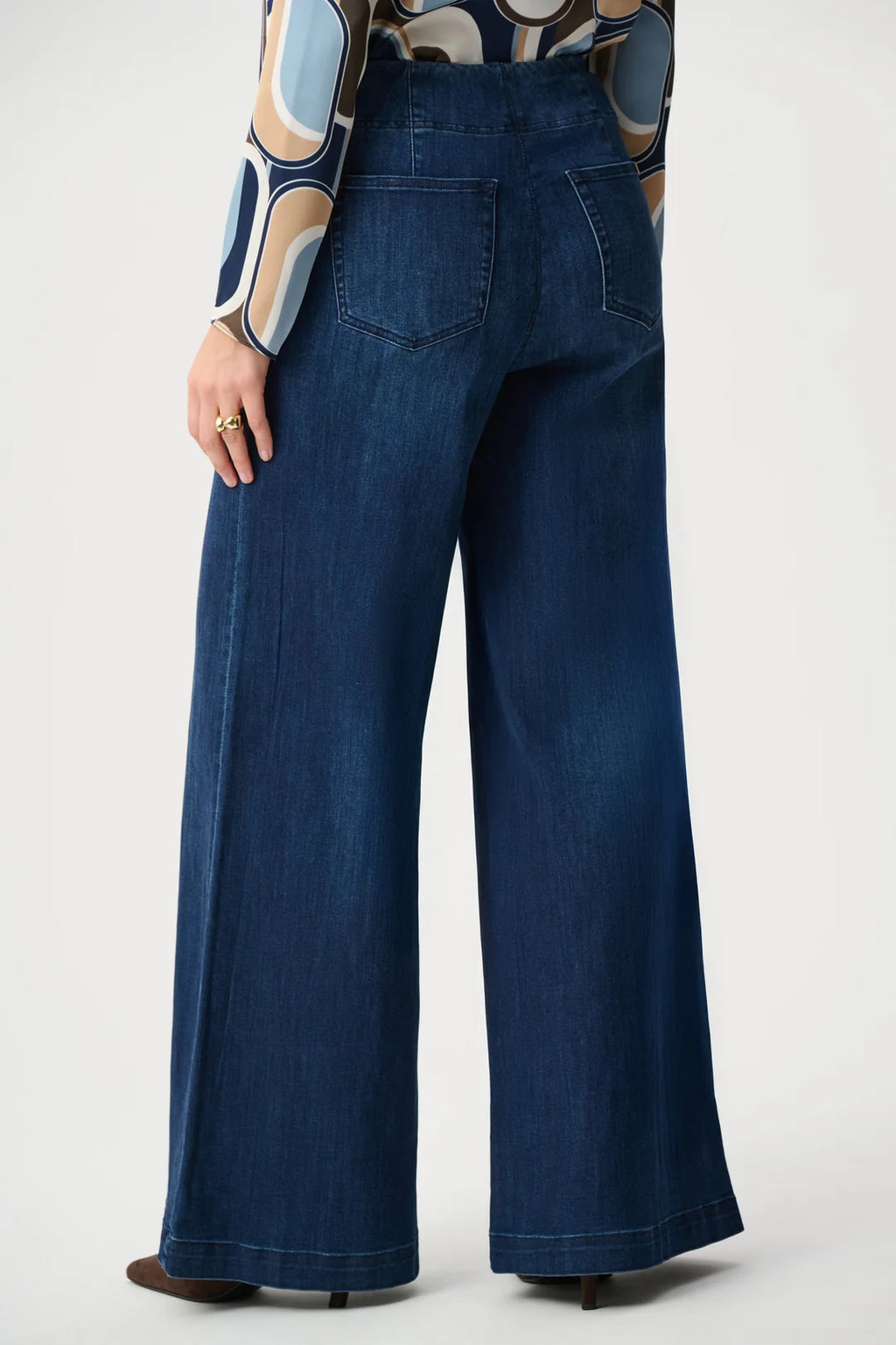 PANTALÓN JEANS AZUL PIERNA AMPLIA 263901