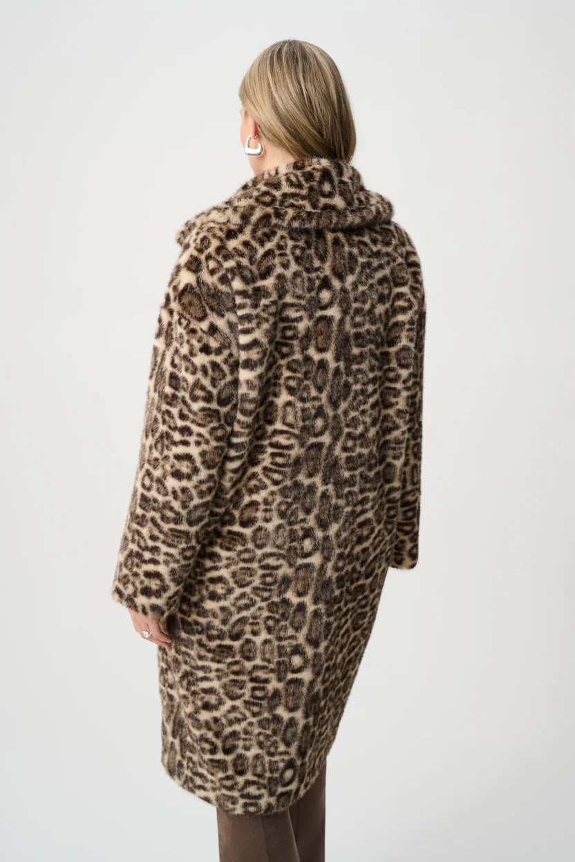 ABRIGO BEIGE ANIMAL PRINT 263919