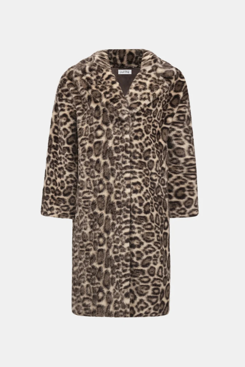 ABRIGO BEIGE ANIMAL PRINT 263919