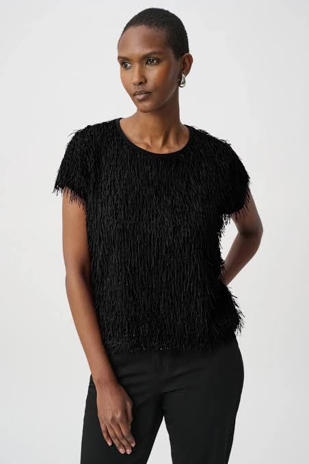 BLUSA NEGRA FLECOS 264208