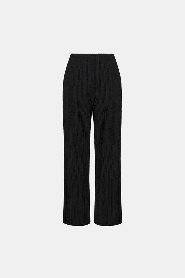 PANTALÓN NEGRO TEXTURAS 264190