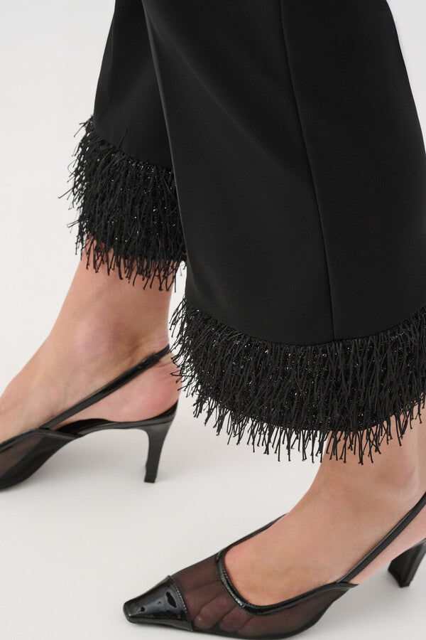 PANTALÓN NEGRO FLECOS 264157