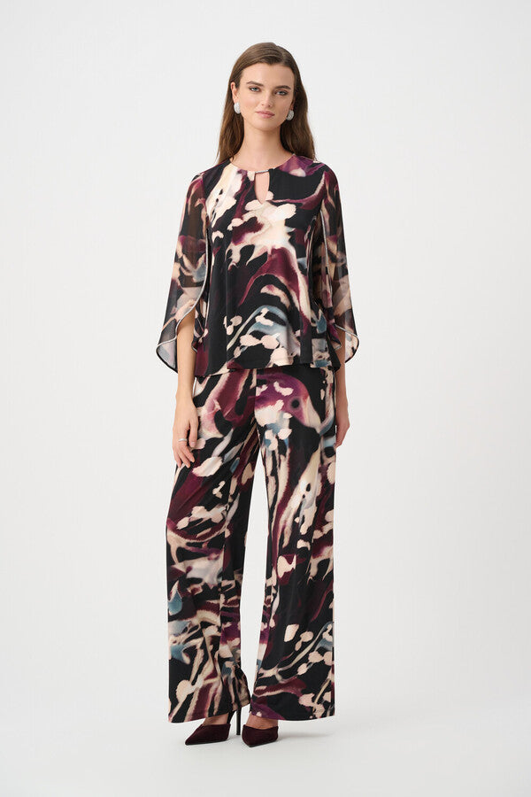 PANTALÓN NEGRO PRINT 263749