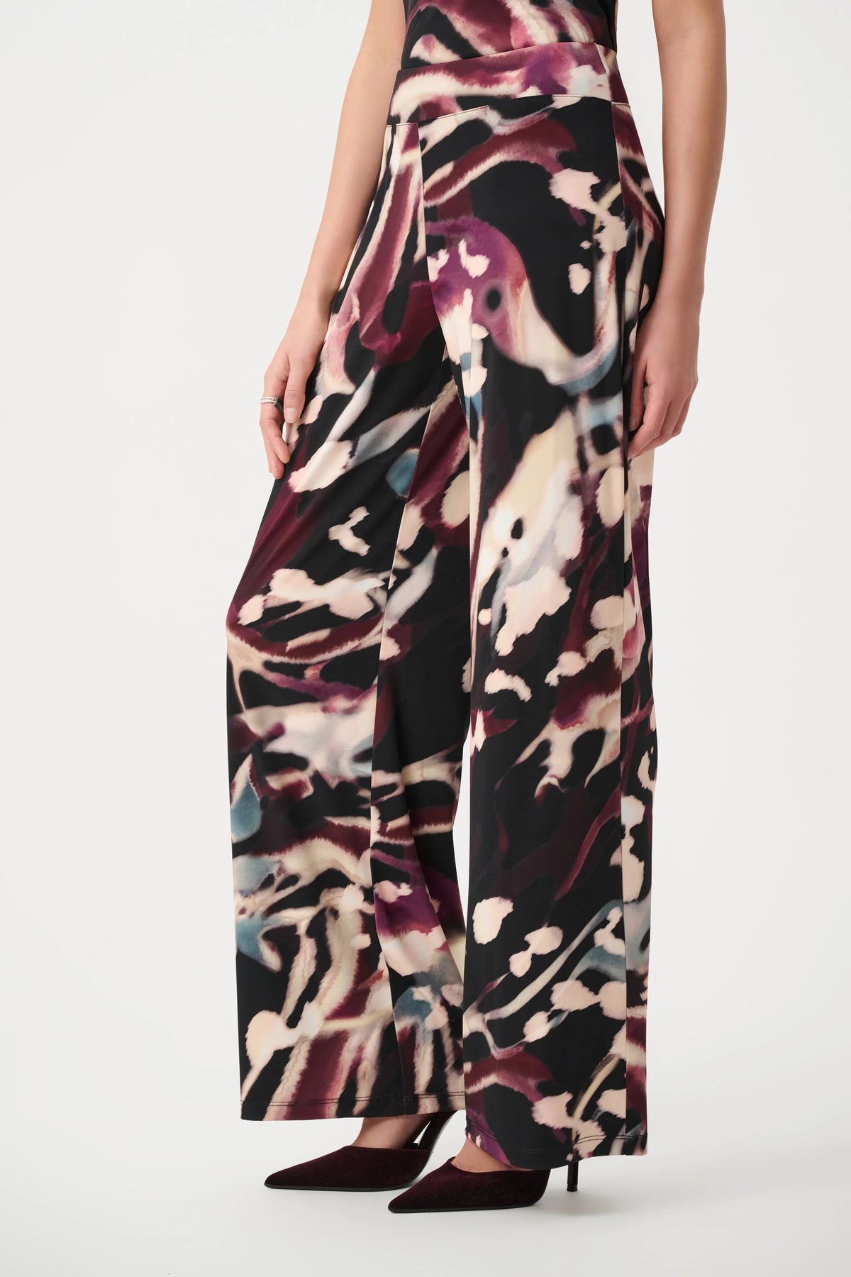 PANTALÓN NEGRO PRINT 263749