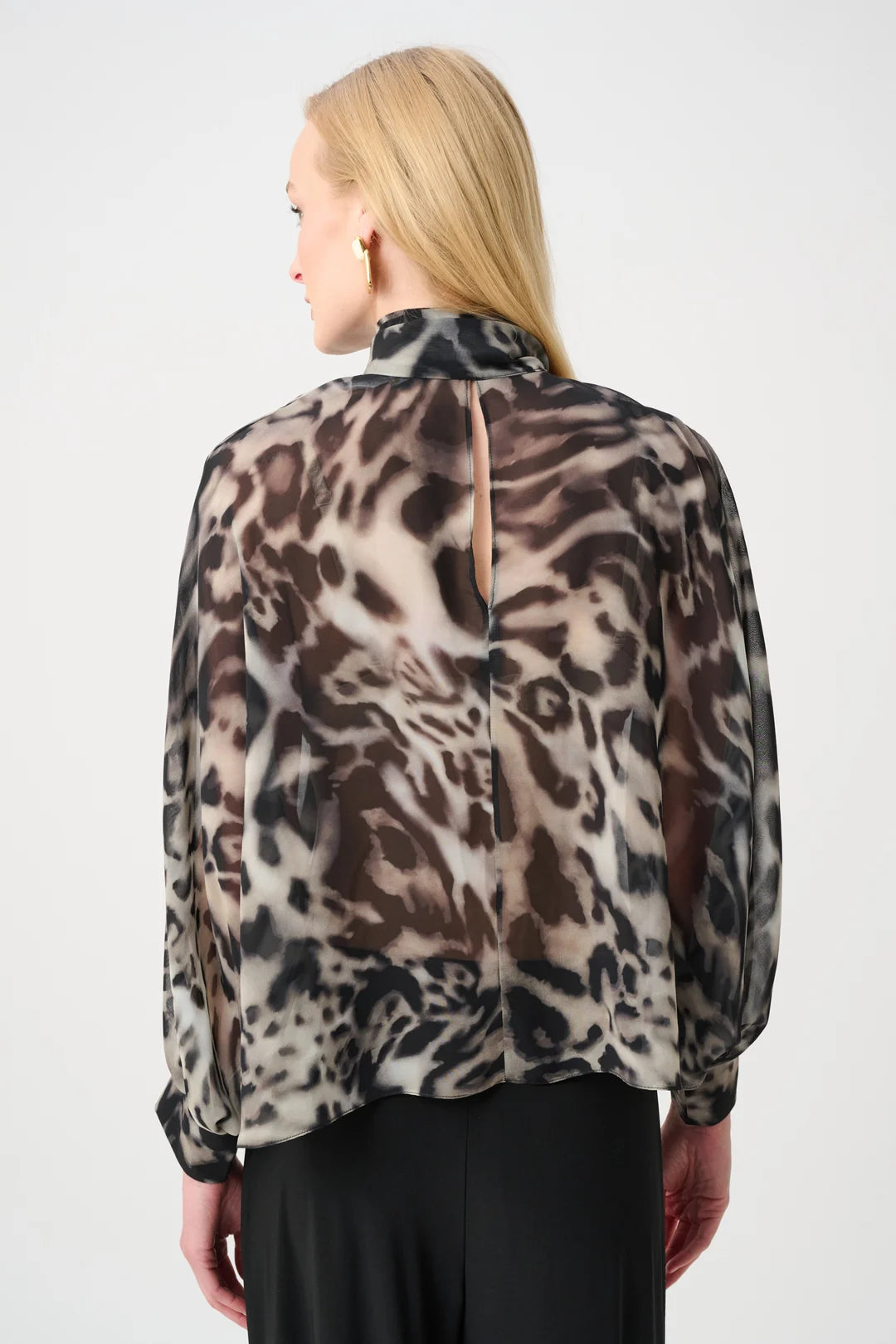 BLUSA BEIGE ANIMAL PRINT 263743