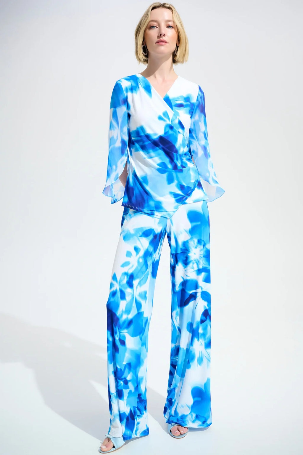PANTALÓN AZUL ESTAMPADO 261773