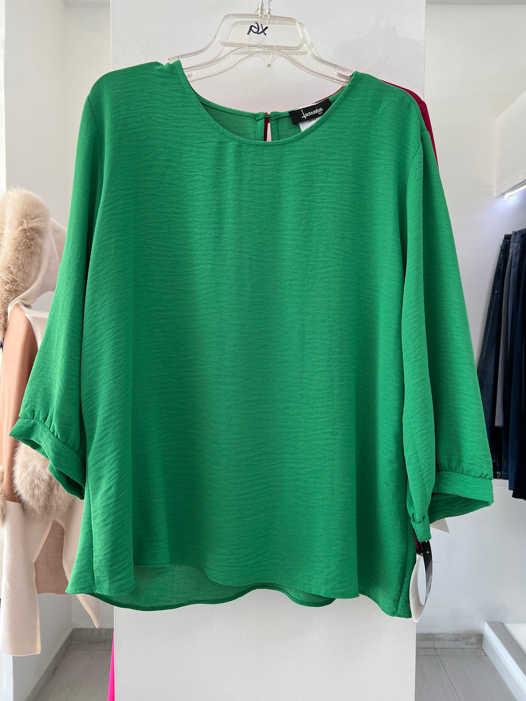 BLUSA BUGAMBILIA/VERDE