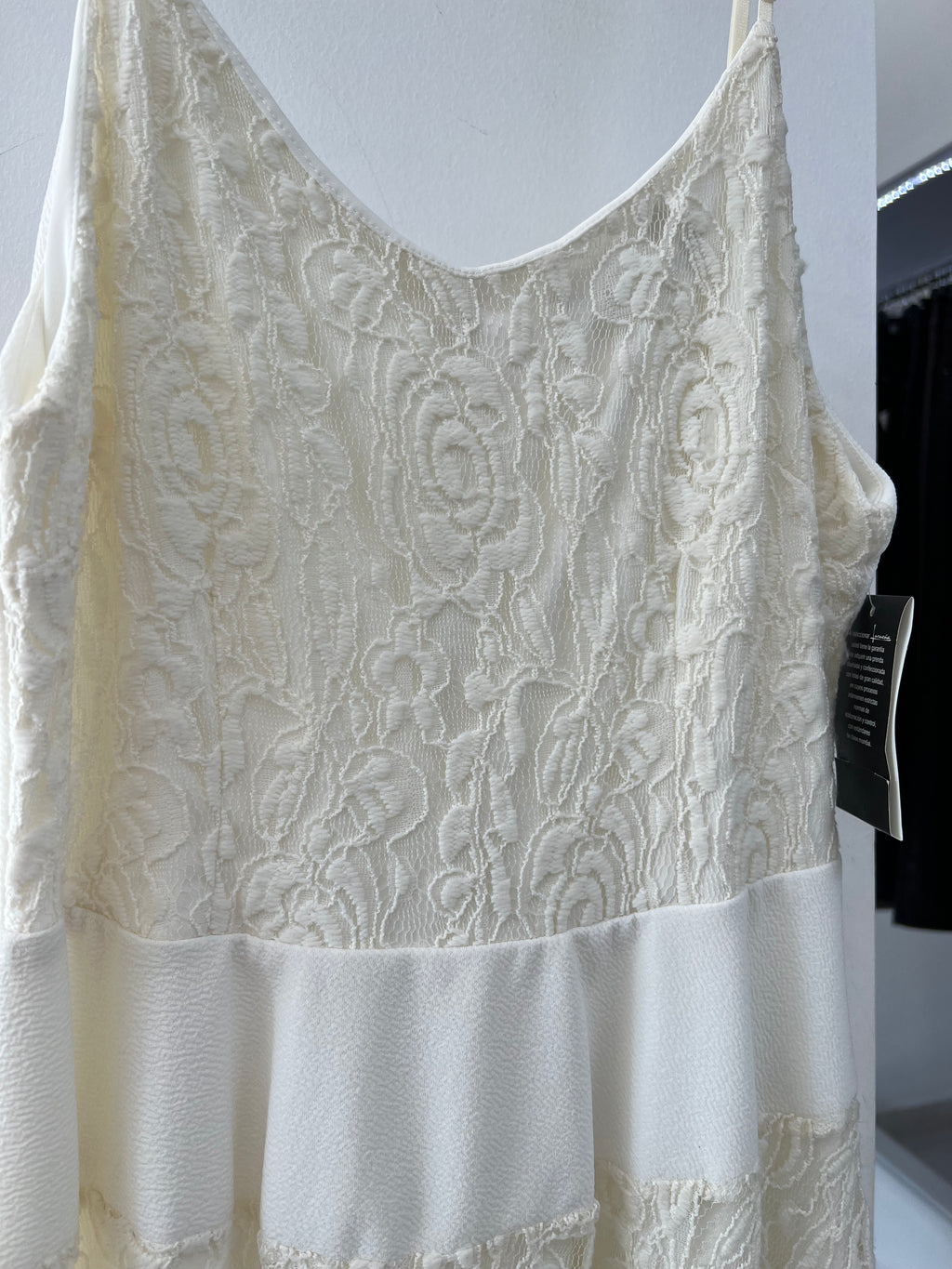 VESTIDO CORTO BLANCO