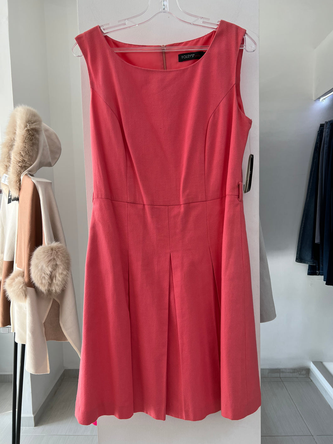 VESTIDO CORTO CORAL
