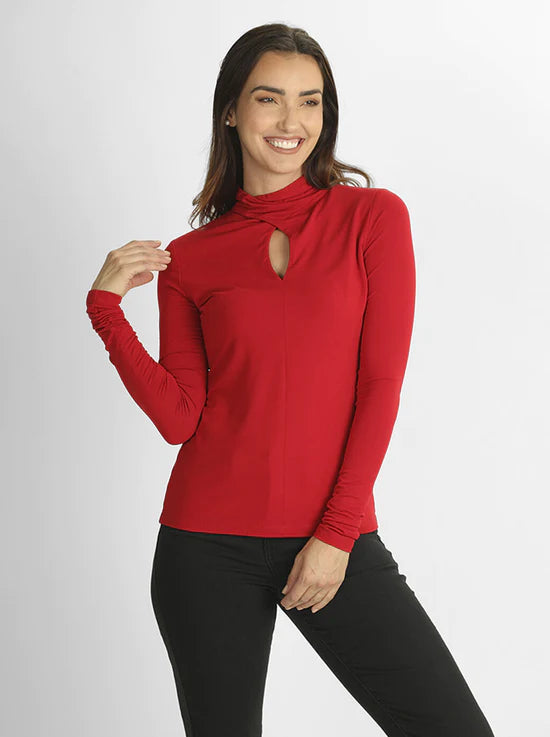 BLUSA BÁSICA NEGRA/BLANCA/ROJA