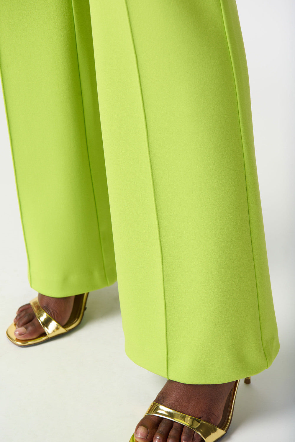 PANTALÓN CAMPANA VERDE LIMÓN/VERDE PERICO