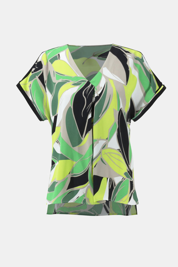 BLUSA BLANCA ESTAMPADA
