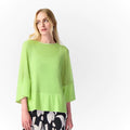 BLUSA MESH VERDE PERICO/VERDE LIMÓN 241261