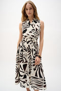 VESTIDO MIDI BEIGE 262226