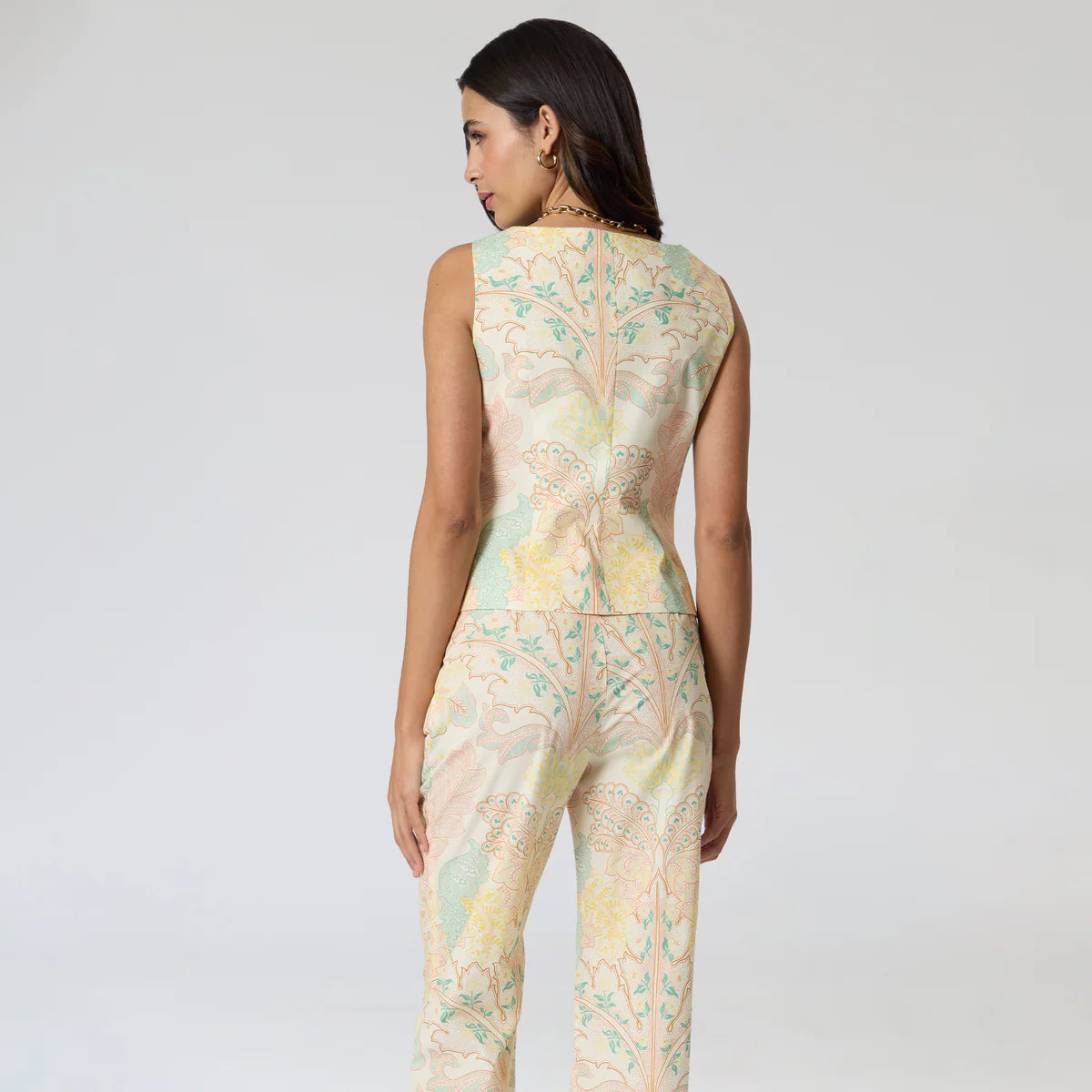 BLUSA HUESO PRINT R16009