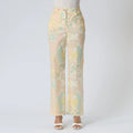 PANTALÓN HUESO PRINT R16010