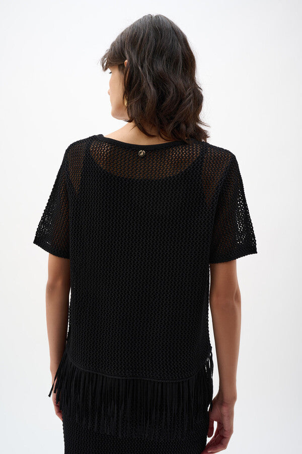 TOP NEGRO MALLA 262928