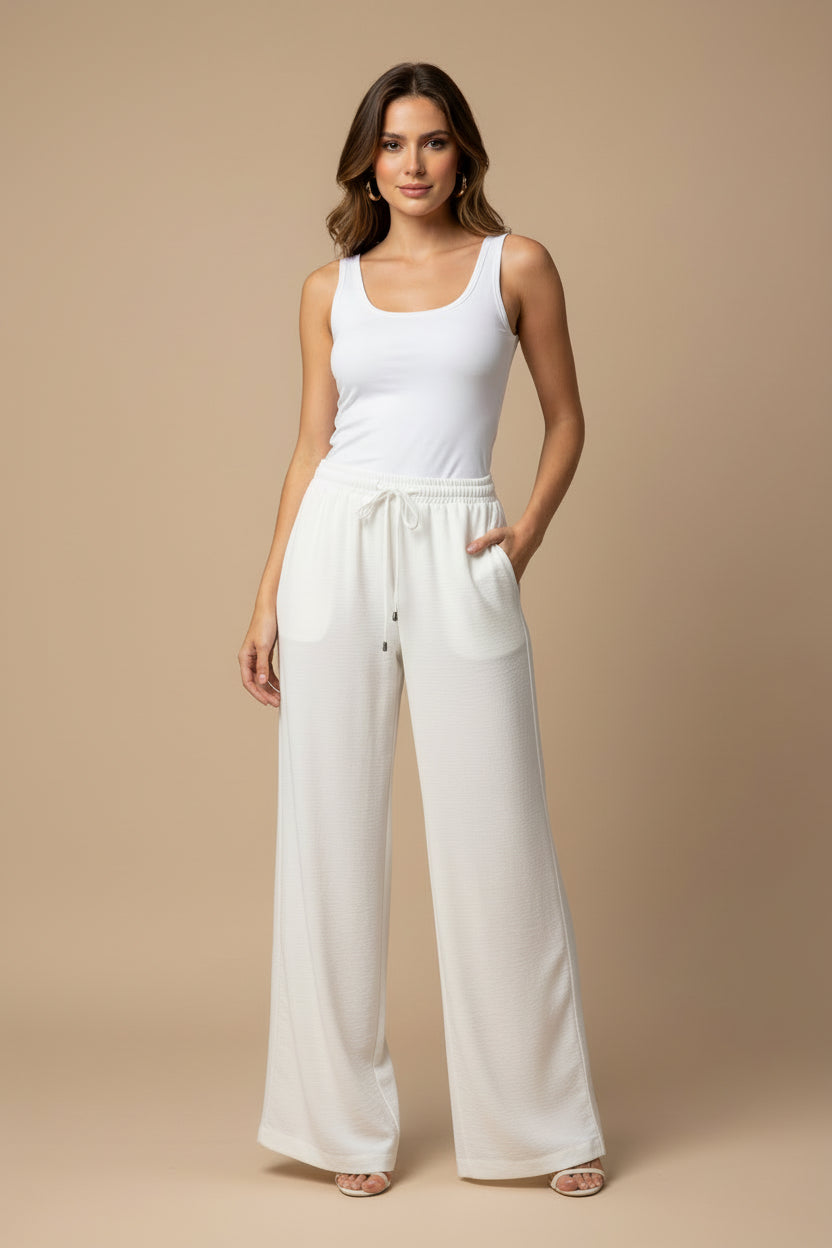 PANTALÓN BLANCO/SHEDRON 4804