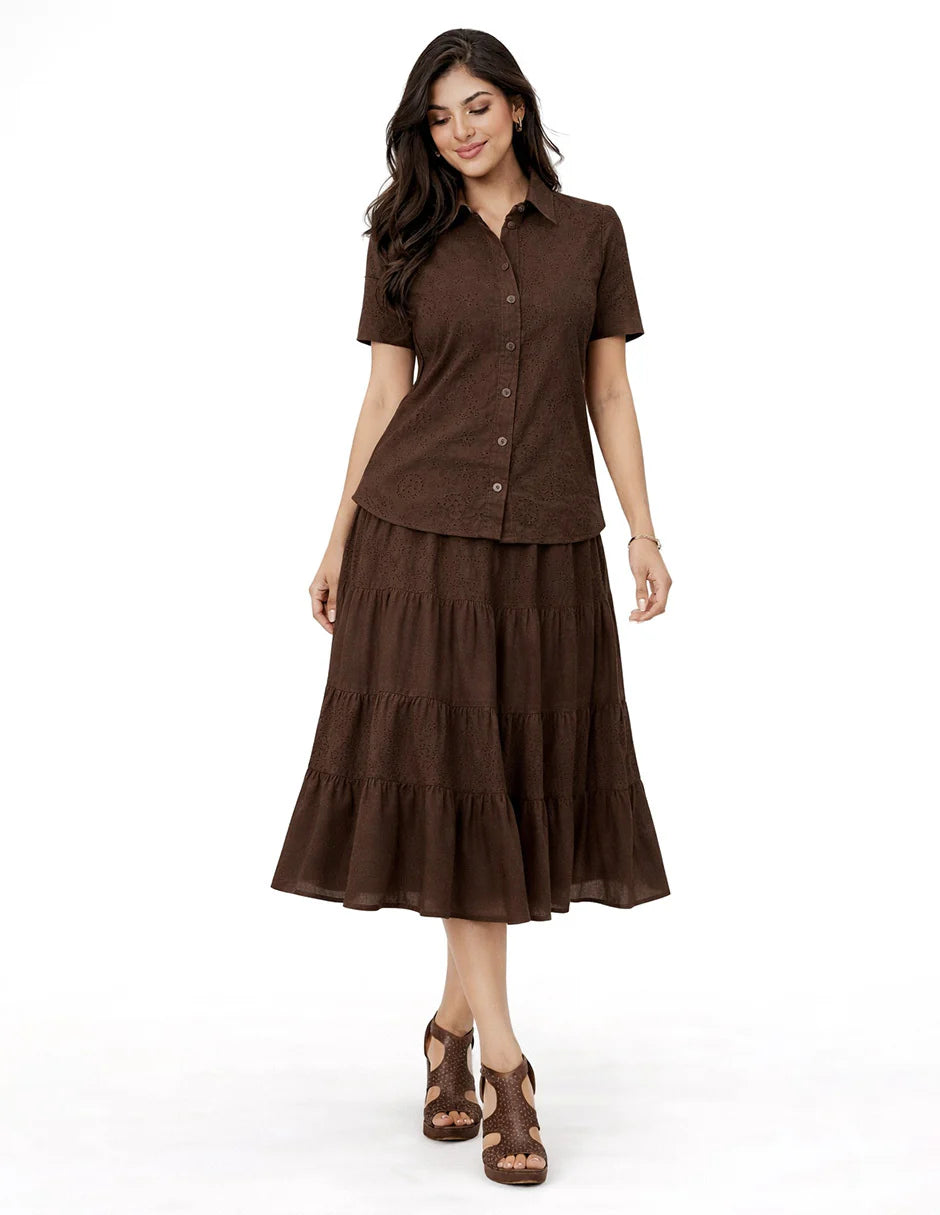 BLUSA CAFÉ 126333