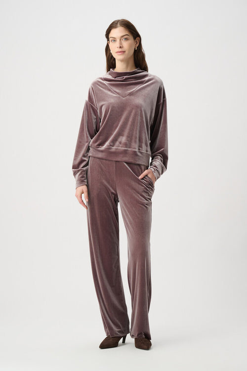 BLUSA CAFÉ TERCIOPELO 264148