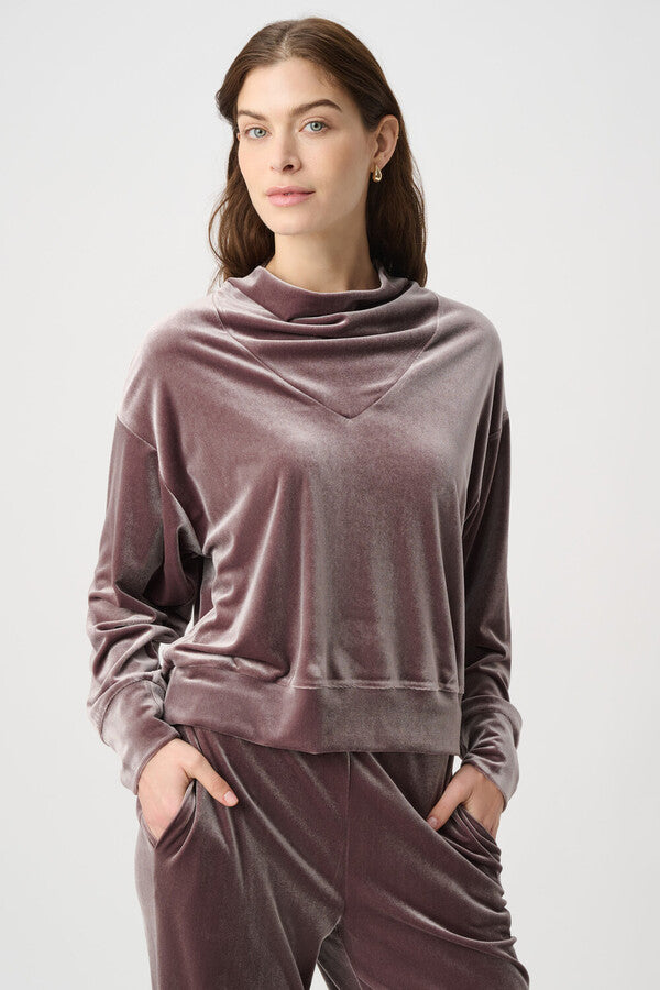 BLUSA CAFÉ TERCIOPELO 264148