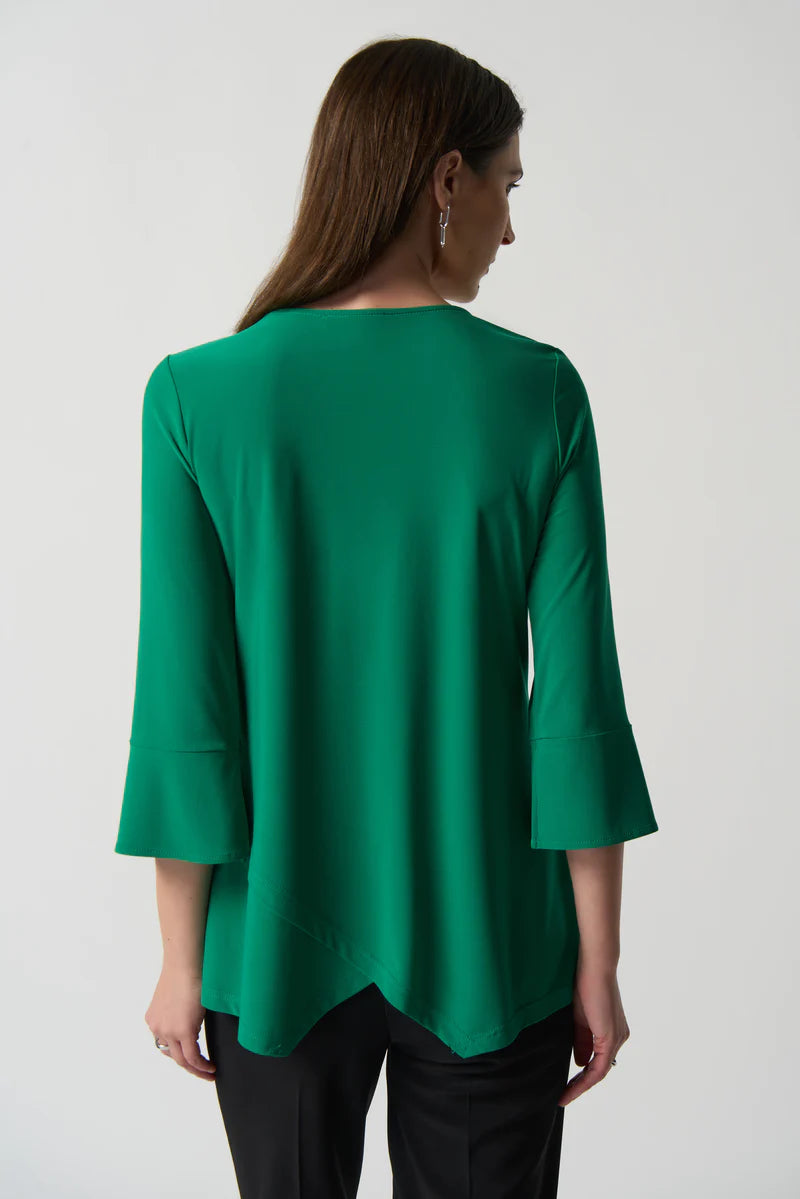BLUSA VERDE/AZUL REY/BUGAMBILIA