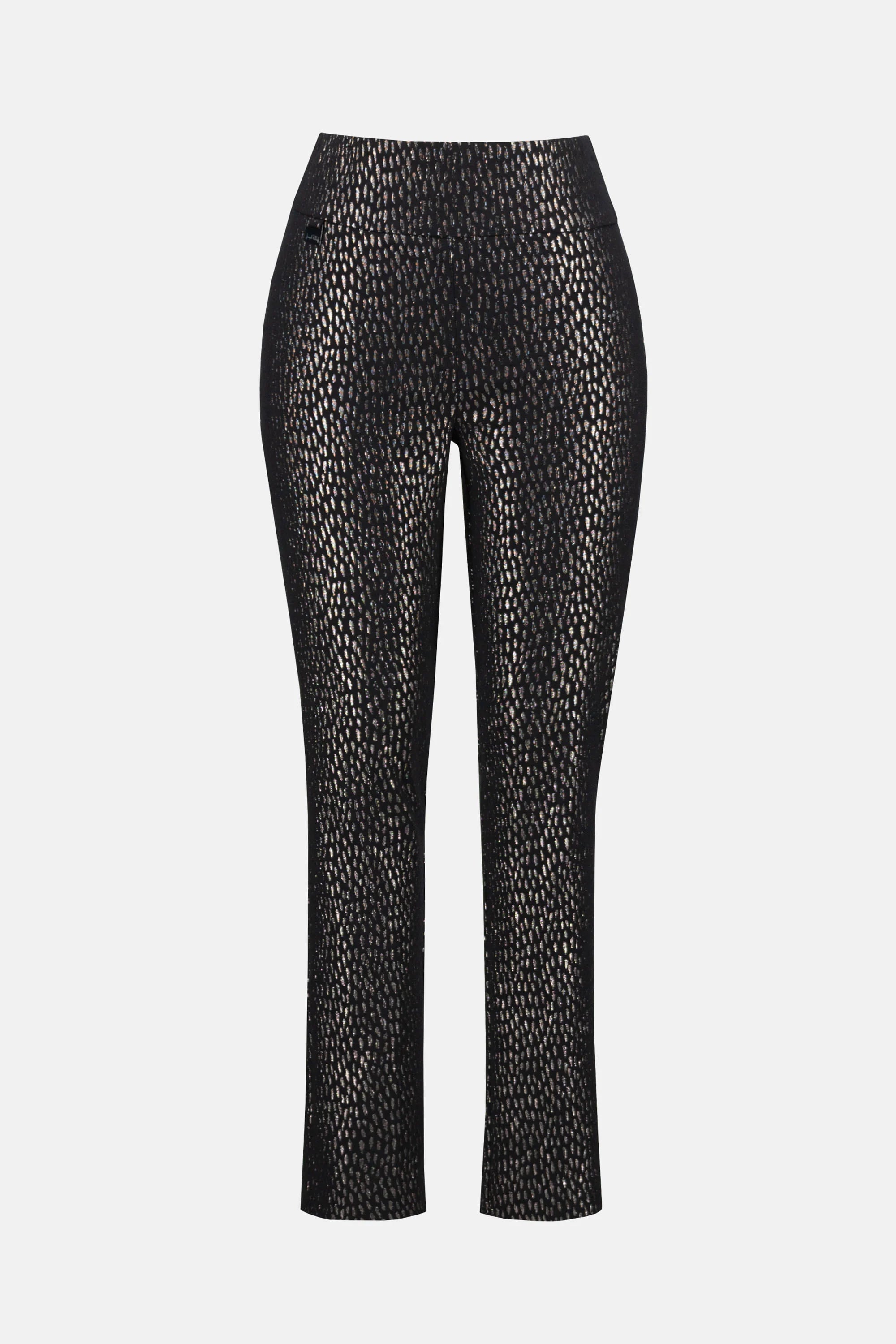 PANTALÓN NEGRO ESTAMPADO