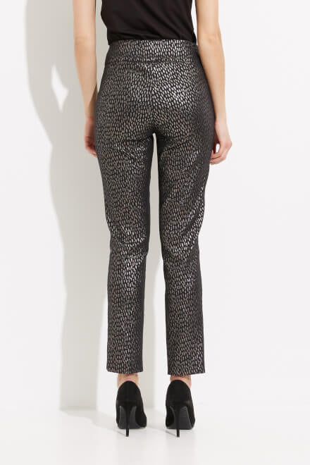 PANTALÓN NEGRO ESTAMPADO