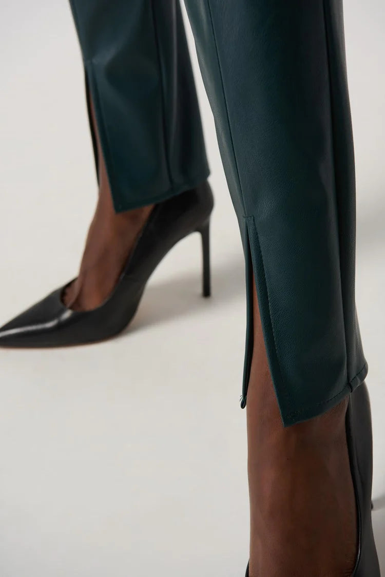 PANTALÓN PIEL VERDE