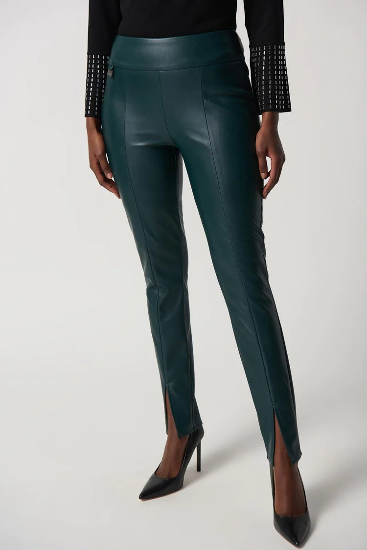 PANTALÓN PIEL VERDE