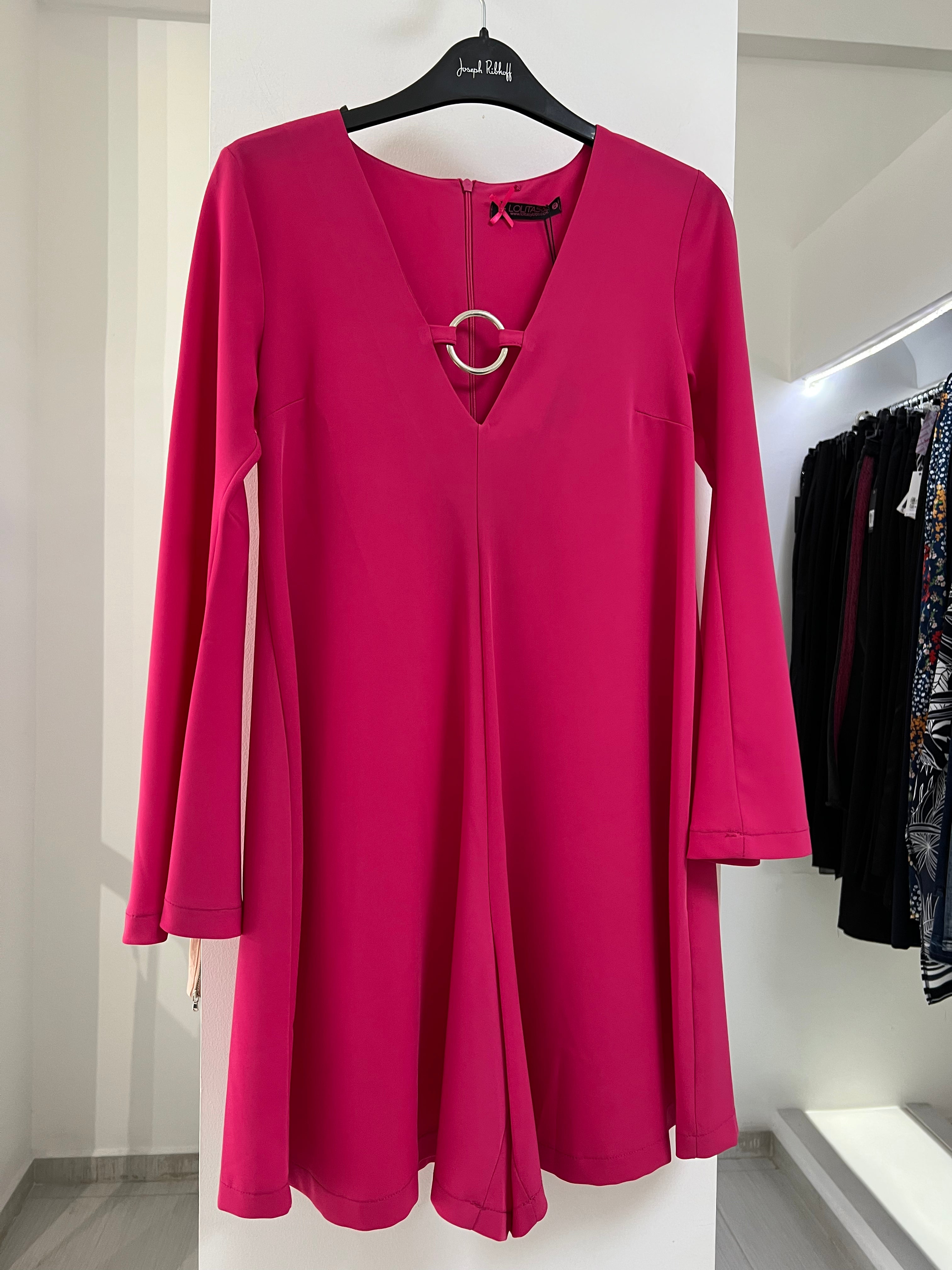 JUMPSUIT CORTO ROSA