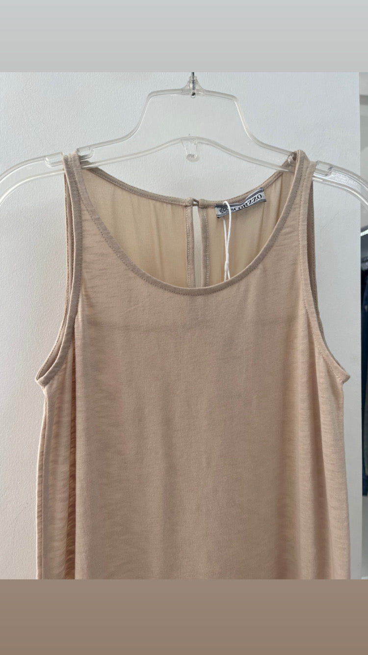VESTIDO MAXI BEIGE
