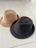 SOMBRERO GAMUSA BEIGE/GRIS