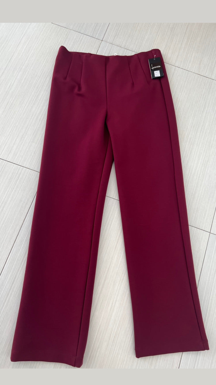 PANTALÓN VINO/GRIS/AZUL MARINO