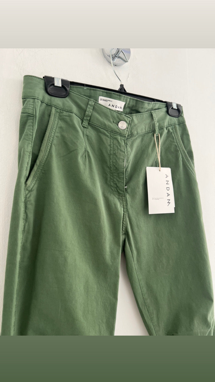 PANTALÓN ROSA / VERDE