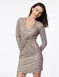 VESTIDO CORTO ESTAMPADO