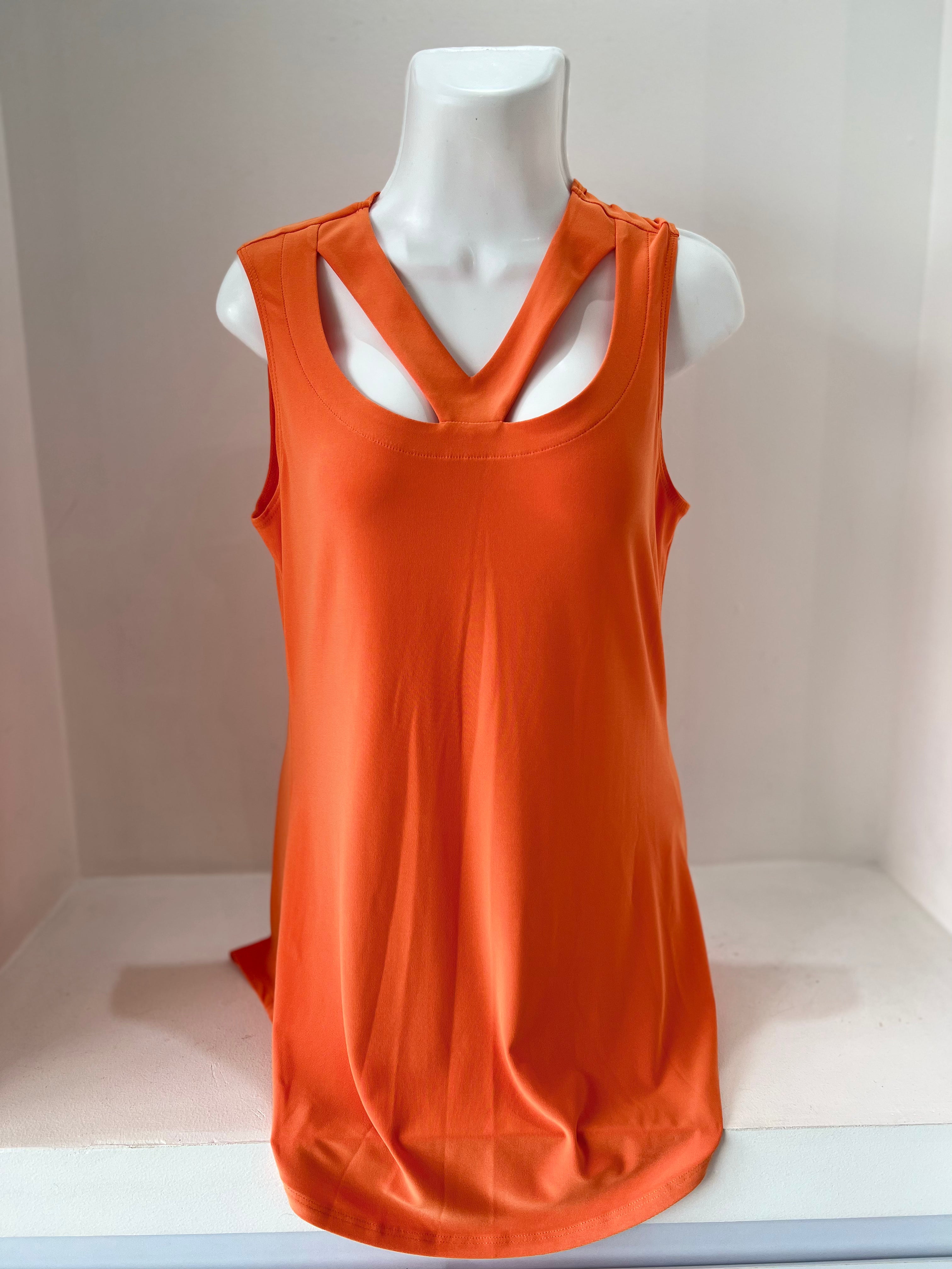 BLUSA NEGRA/NARANJA/LIMÓN