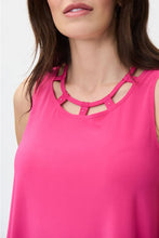 Cargar imagen en el visor de la galería, BLUSA ROSA/NEGRO/TURQUESA
