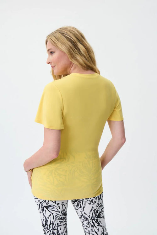 BLUSA AMARILLA/VERDE/CORAL