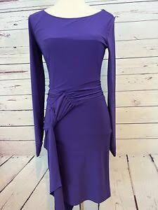 VESTIDO CORTO MORADO