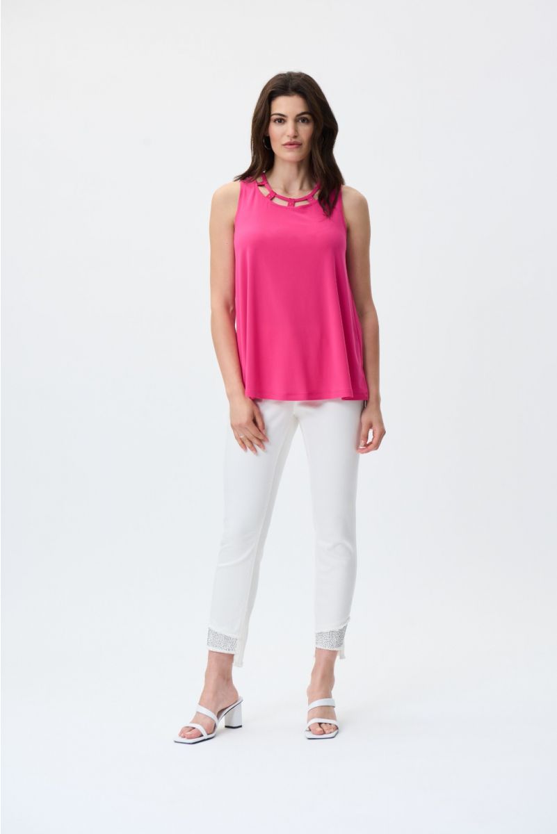 BLUSA ROSA/NEGRO/TURQUESA