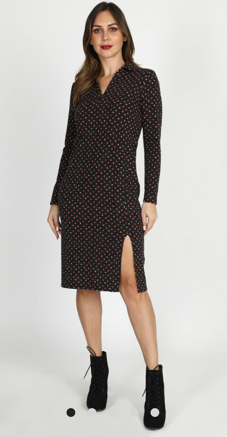VESTIDO CORTO ESTAMPADO