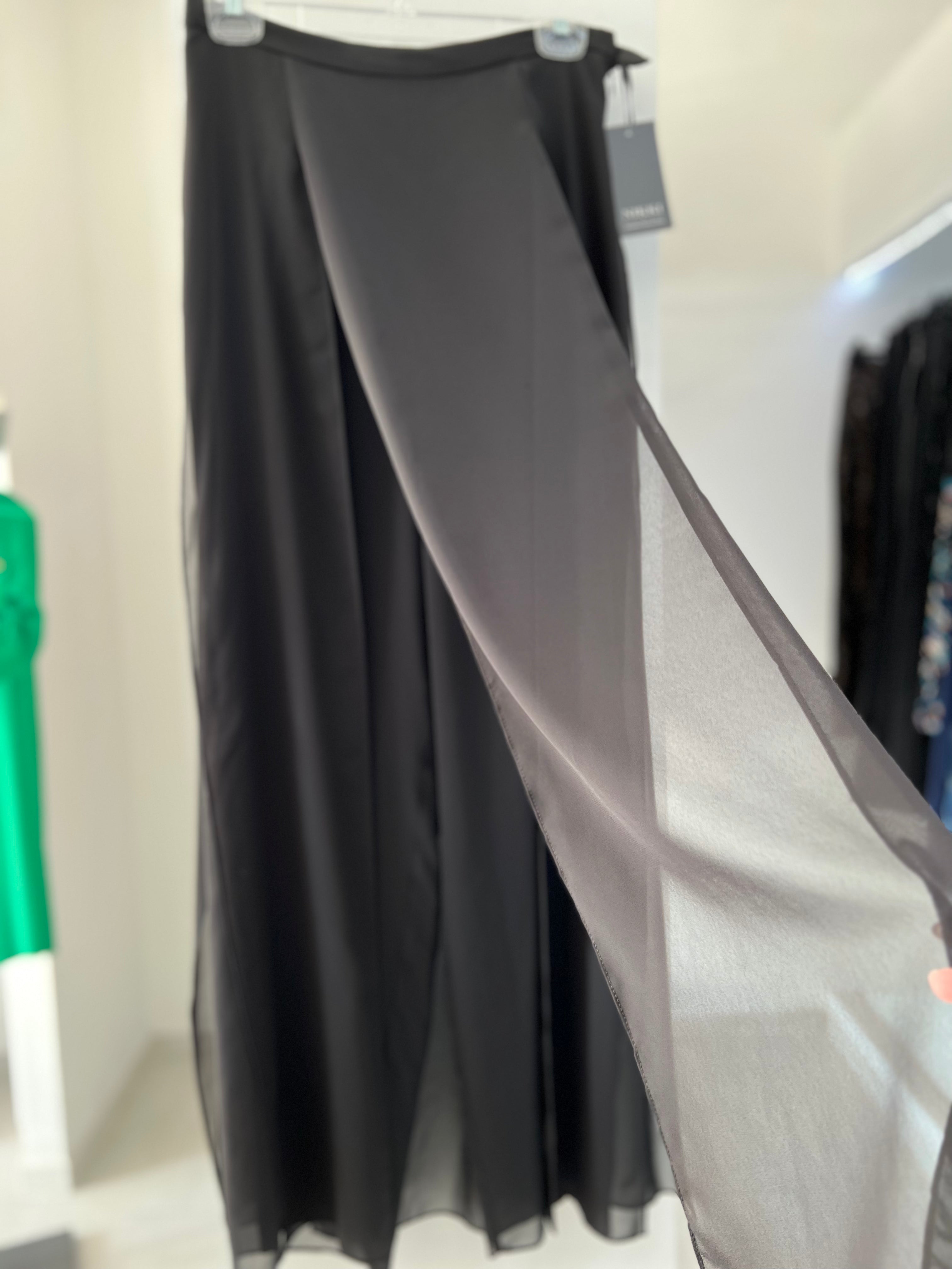 PANTALÓN NEGRO GASA 80133
