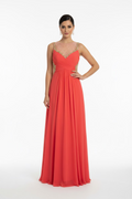VESTIDO LARGO MELON BORDADO N4375