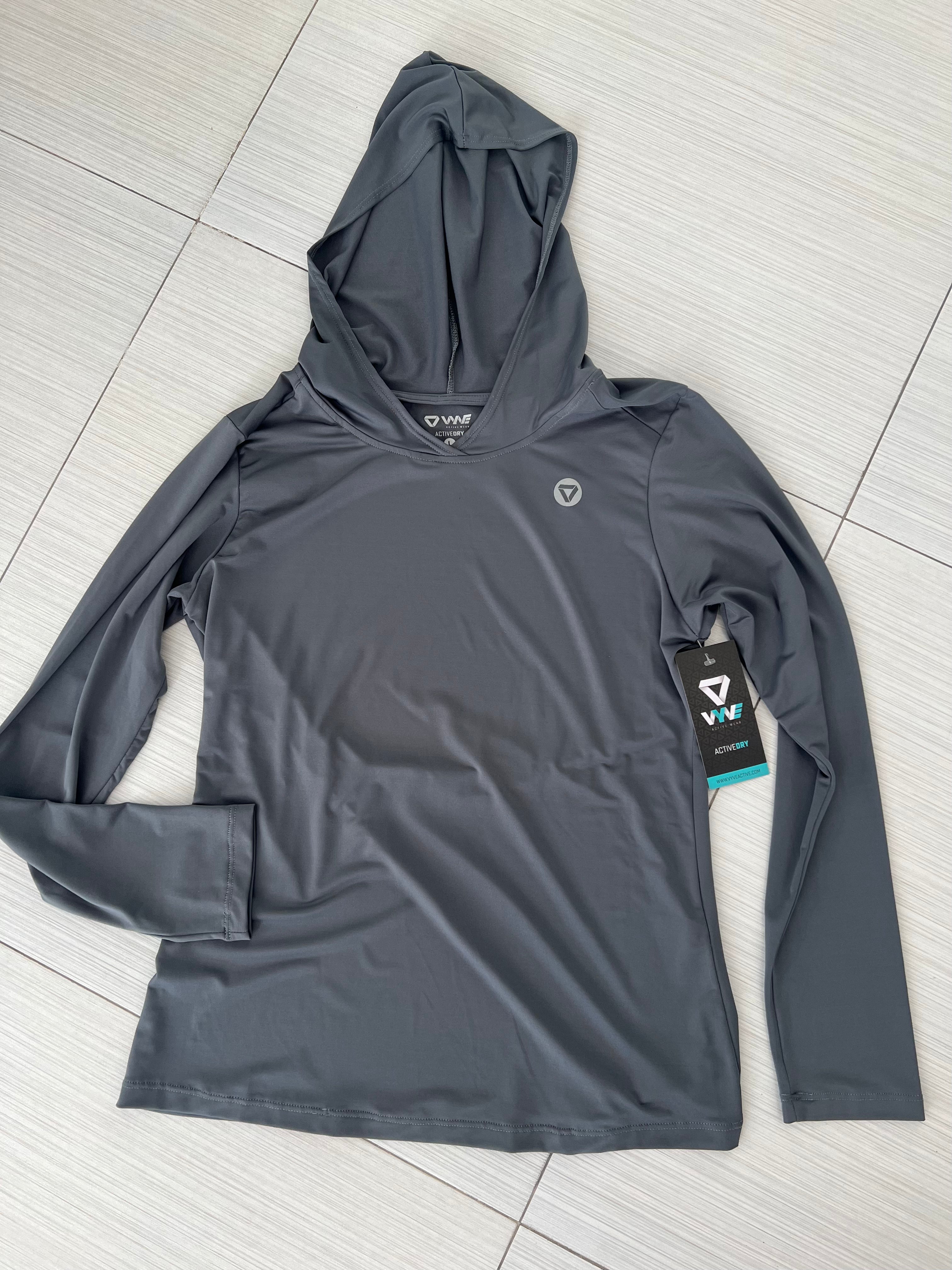 BLUSA GRIS DEPORTIVA