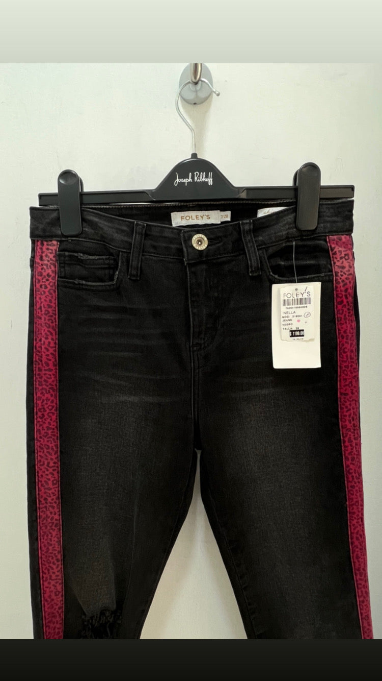 PANTALÓN JEANS NEGRO