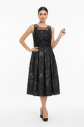 VESTIDO BORDADO NEGRO