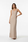 VESTIDO MAXI BEIGE