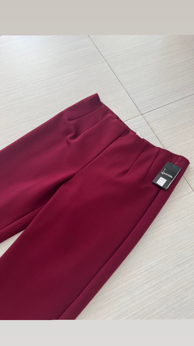 PANTALÓN VINO/GRIS/AZUL MARINO
