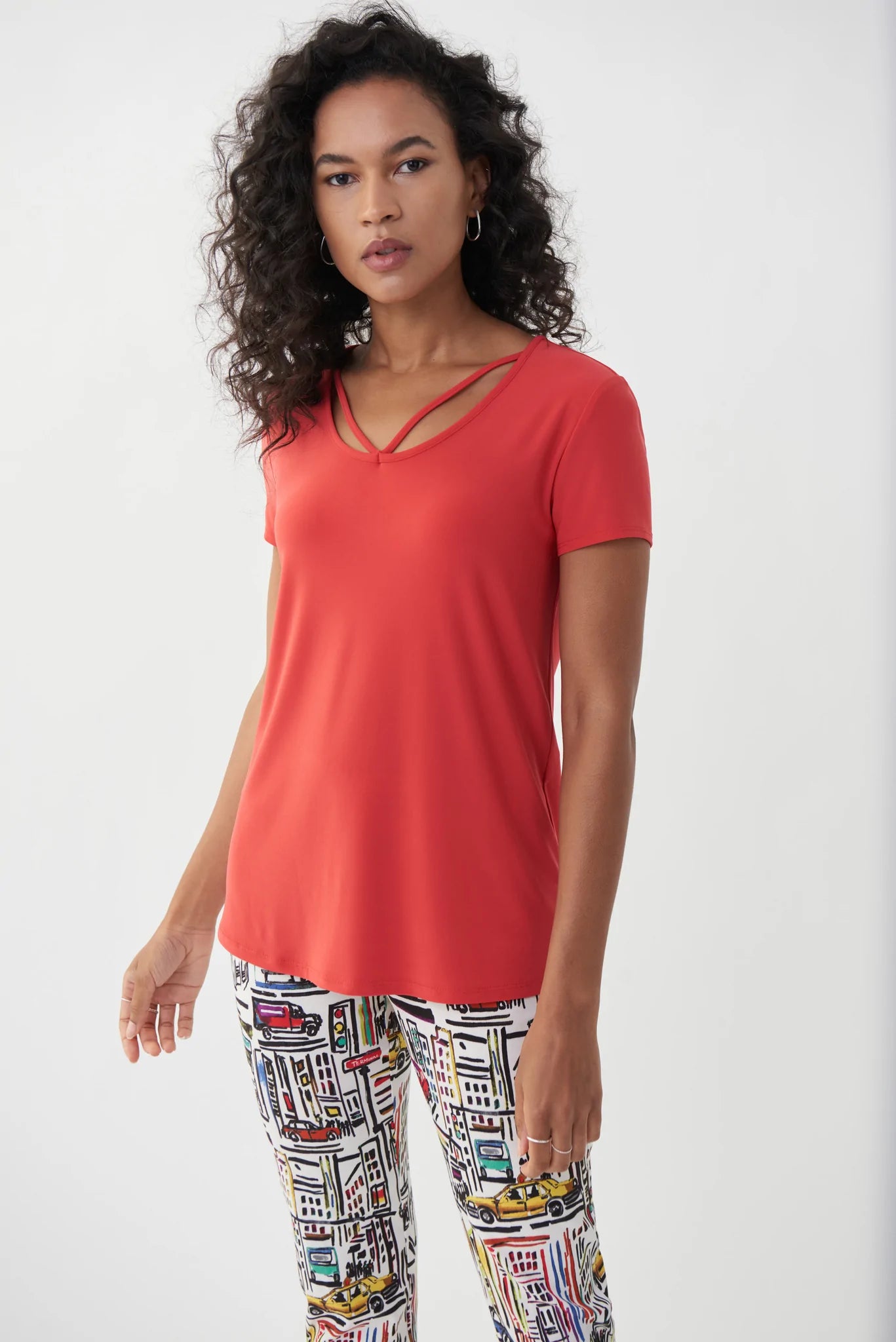 BLUSA ROJA/AMARILLA